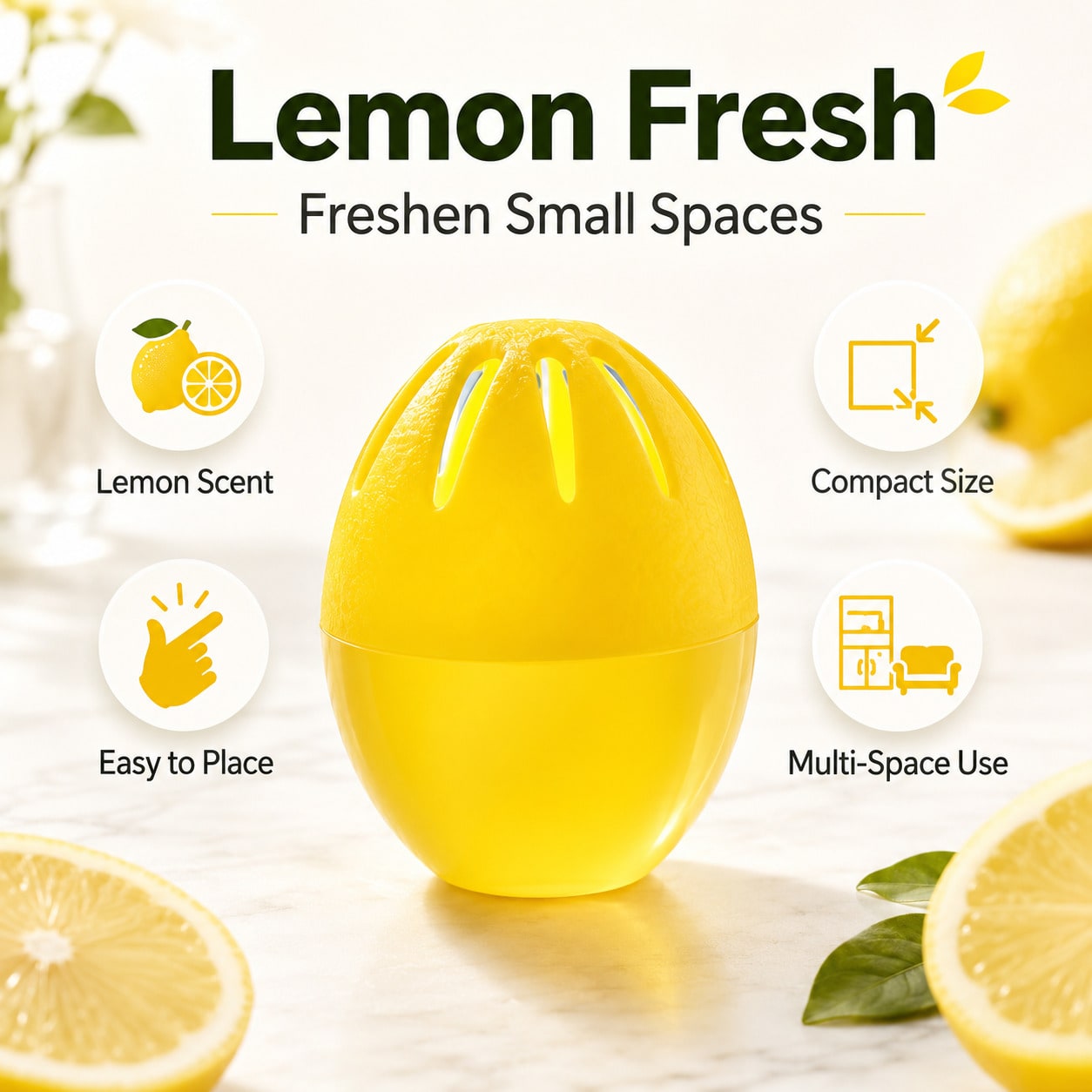 Lemon Fresh Deodorizer Egg, Lo - огляд і ціна Odor Eliminator Car