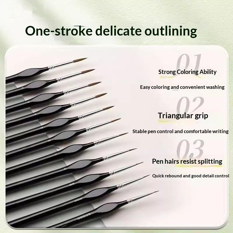【B】Professional Miniature Pain - огляд і ціна Detailing Brush Set