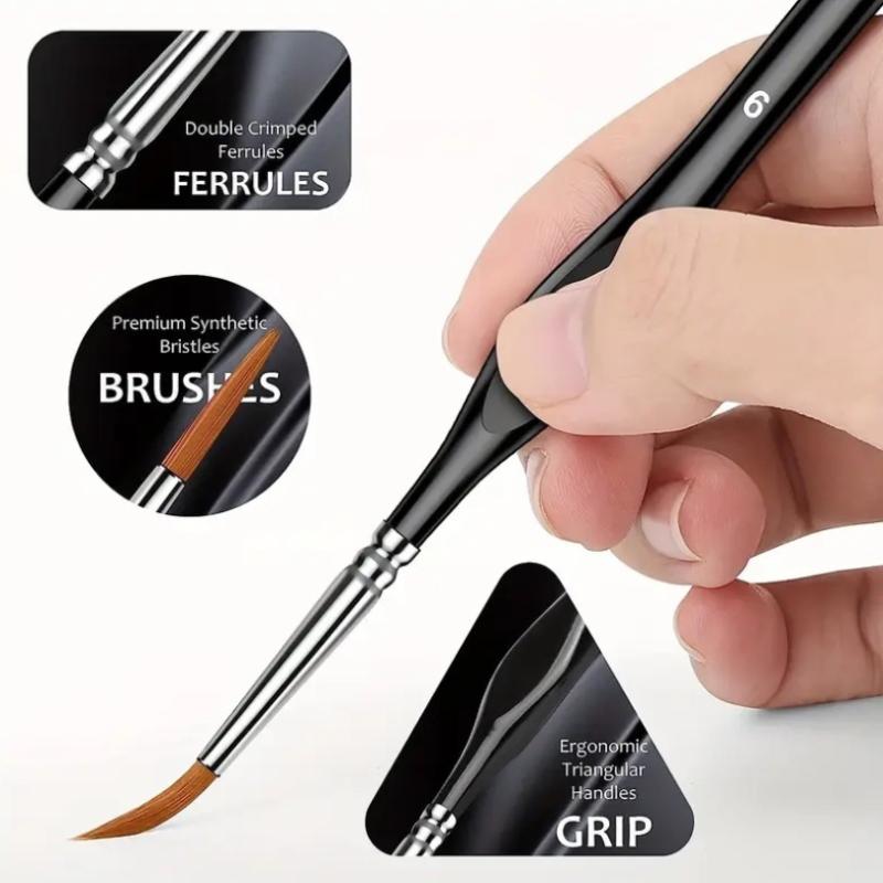 【B】Professional Miniature Pain - огляд і ціна Detailing Brush Set