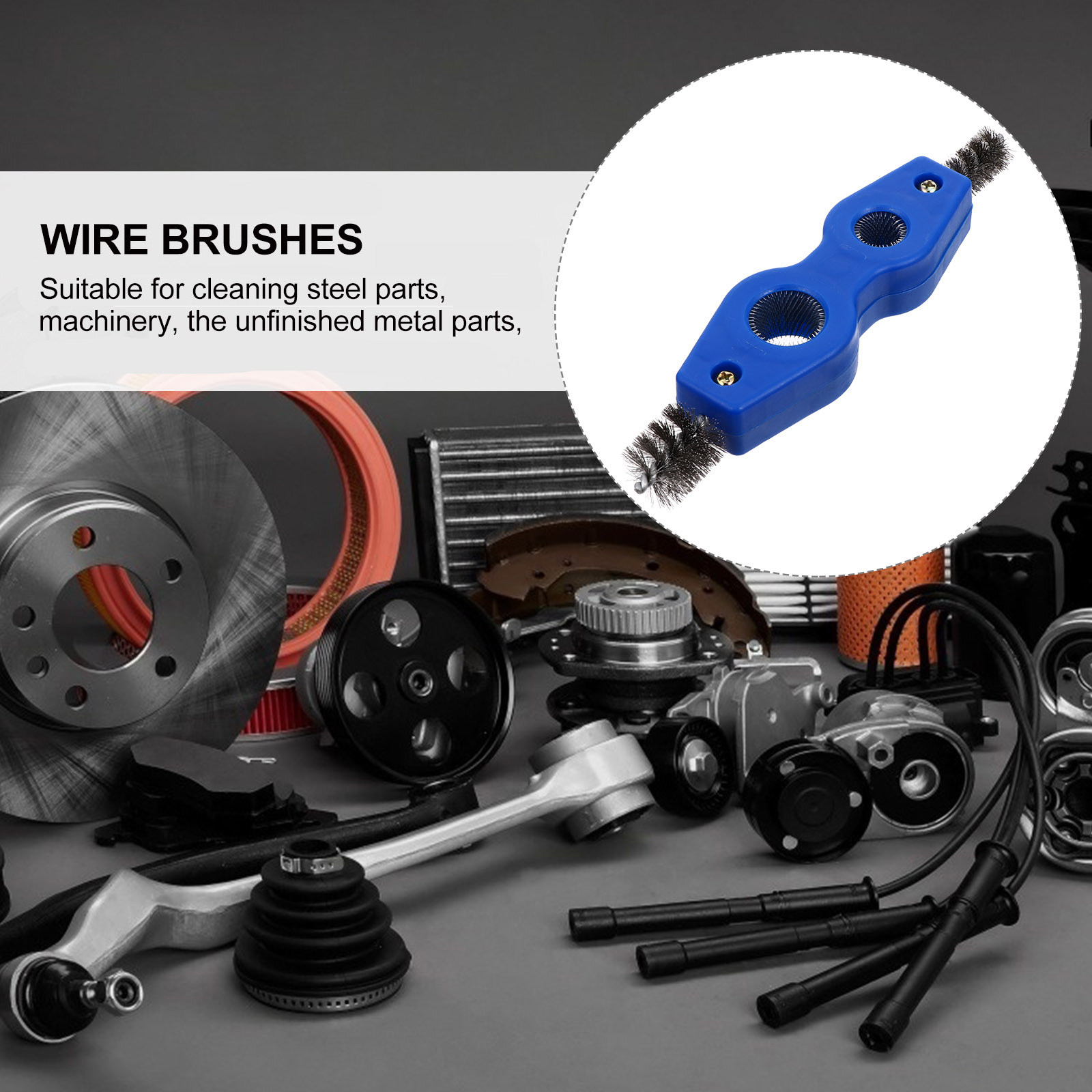 1Pcs Battery Wire Cleaning Bru - огляд і ціна Car Cleaning Brush